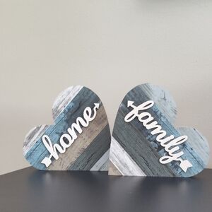 Charming Heart-Shaped Home and Family Decor